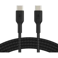 Kabel Belkin USB-C/USB-C CAB004BT2MBK, 2 m, USB 2.0, Czarny, W oplocie | Sklep ITnes.pl, IT for BUSINESS