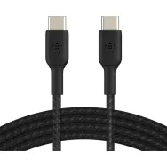 Kabel Belkin USB-C/USB-C CAB004BT2MBK, 2 m, USB 2.0, Czarny, W oplocie | Sklep ITnes.pl, IT for BUSINESS