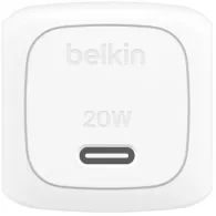 Ładowarka sieciowa Belkin BOOST Charge USB-C 20W WCA009KQWH - 1x USB-C, Biała