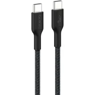 Kabel Belkin USB-C/USB-C 240W CAB025HQ1MBK, 1 m, USB 2.0, Czarny, W oplocie | Sklep ITnes.pl, IT for BUSINESS