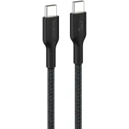 Kabel Belkin USB-C/USB-C 240W CAB025HQ3MBK, 3 m, USB 2.0, Czarny, W oplocie | Sklep ITnes.pl, IT for BUSINESS