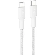 Kabel Belkin USB-C/USB-C 240W CAB025HQ3MWH, 3 m, USB 2.0, Biały, W oplocie | Sklep ITnes.pl, IT for BUSINESS