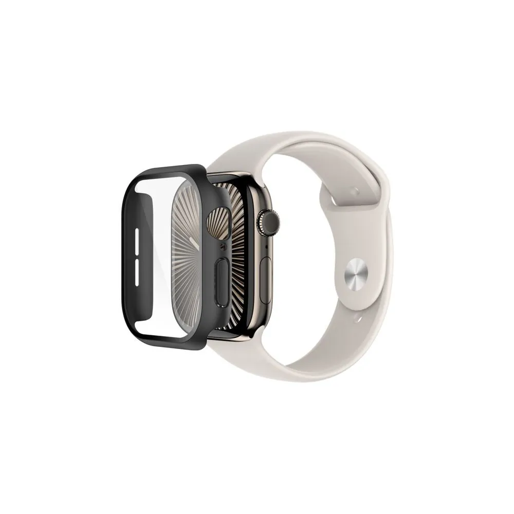 Szkło ochronne Belkin ScreenForce TemperedCurve 2-in-1 Screen Protector do Apple Watch Series 10 (46mm) OWA003HQBK