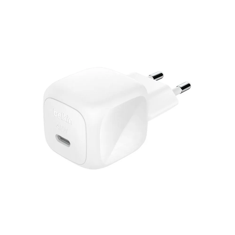 Ładowarka sieciowa Belkin BOOST Charge USB-C 45W WCA013KQWH - 1x USB-C, Biała