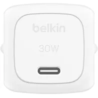 Ładowarka sieciowa Belkin BOOST Charge USB-C 30W WCA008KQ1MWH-B5 - 1x USB-C, kabel USB-C do Lightning, Biała