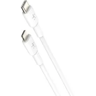 Ładowarka sieciowa Belkin BOOST Charge USB-C 30W WCA008KQ1MWH-B5 - 1x USB-C, kabel USB-C do Lightning, Biała