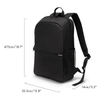 Plecak na laptopa Dicota Backpack ONE 15-17,3" D32086-RPET, Poliester, Czarny | Sklep ITnes.pl, IT for BUSINESS