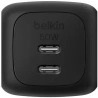 Ładowarka sieciowa Belkin BoostCharge Pro USB-C 50W WCH019KQBK - 2x USB-C, Czarna