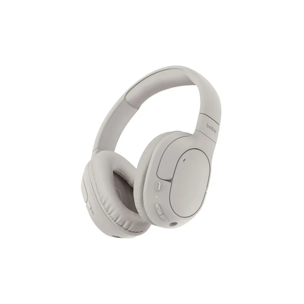 Słuchawki bezprzewodowe Belkin SoundForm Surround Wireless Over-Ear Headphones AUD009HQSA - Piaskowe