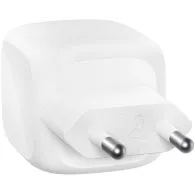 Ładowarka sieciowa Belkin BoostCharge Pro USB-C 50W WCH019KQ1MWH-B6 - 2x USB-C, kabel USB-C, Biała