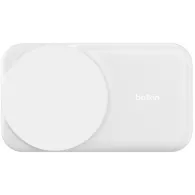 Ładowarka indukcyjna Belkin UltraCharge 2-in-1 Foldable Magnetic Charger with Qi2 25W WIZ038KQWH - Zasilacz 45W, Biała