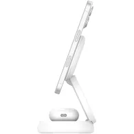 Ładowarka indukcyjna Belkin BoostCharge 2-in-1 Qi2 15W WIZ035KQWH - Zasilacz 30W, Biała