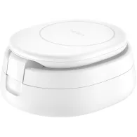 Ładowarka indukcyjna Belkin BoostCharge 2-in-1 Qi2 15W WIZ035KQWH - Zasilacz 30W, Biała