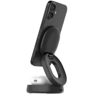 Ładowarka indukcyjna Belkin BoostCharge 2-in-1 Qi2 15W WIZ035KQBK - Zasilacz 30W, Czarna