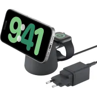 Ładowarka indukcyjna Belkin BoostCharge Pro Qi2 15W WIZ027VFH36 - Zasilacz, Czarna