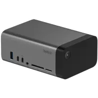 Stacja dokująca Belkin USB-C 11-in-1 Pro GaN Dock 150W INC020KQSGY - 1x USB-A, 4x USB-C, 1x Audio, 2x HDMI, LAN, SD, microSD