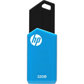 Pendrive HP 64GB HPFD150W-64 - USB 2.0/ Niebieski, Czarny