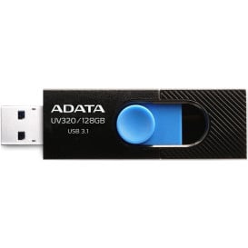 Pendrive ADATA UV320 128 GB AUV320-128G-RBKBL - USB 3.2 Gen 1/Czarny/Niebieski