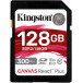 Karta pamięci Kingston 128GB Canvas React Plus 300R/260W UHS-II U3 SDR2/128GB