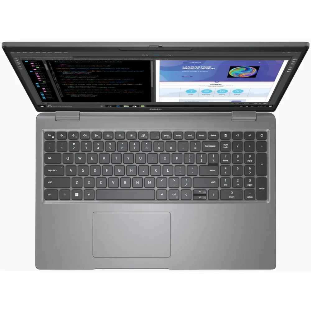 Laptop Dell Precision 3580 N007P3580EMEA_VP - i7-1360P/15,6" WUXGA IPS/RAM 32GB/512GB/RTX A500/Szary/Win 11 Pro/3OS ProSupport NBD - zdjęcie