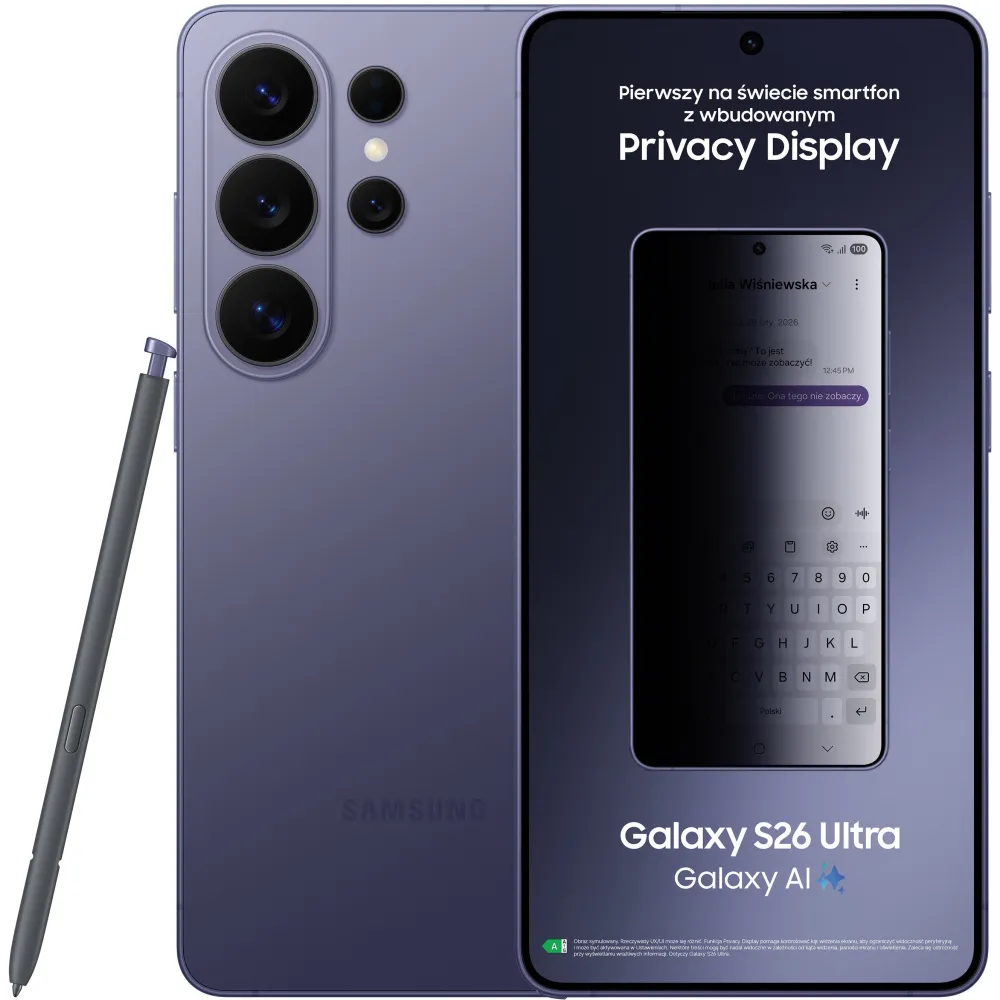 Smartfon Samsung Galaxy S26 Ultra SM-S948BZVGEUB - zdjęcie poglądowe 8