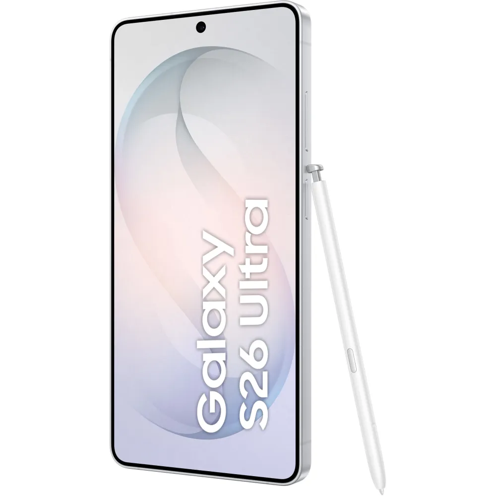 Zdjęcie produktu Smartfon Samsung Galaxy S26 Ultra SM-S948BZWDEUE - Snapdragon 8 Elite Gen 5/6,9" 3120x1440/256GB/RAM 12GB/5G/Biały/200, 10, 50, 50+12Mpix/Android/2CI