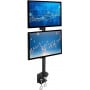 Uchwyt biurkowy na monitory Techly LED, LCD 13-27" 020690 - zdjęcie poglądowe 1