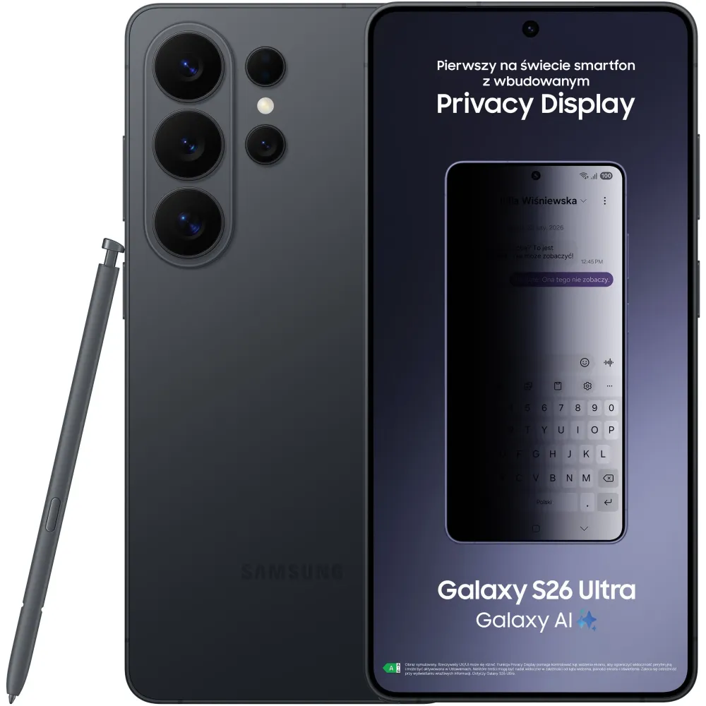 Smartfon Samsung Galaxy S26 Ultra SM-S948BZKDEEE - zdjęcie poglądowe 8