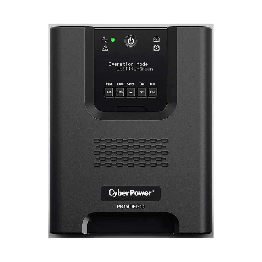 Zasilacz UPS CyberPower PR1500ELCD, 1500VA|1350W, topologia line-interactive | Sklep ITnes.pl, IT for BUSINESS