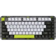 Klawiatura bezprzewodowa ASUS Jelly75 Keyboard KD201 90XB0A10-BKB050, Biała, Zielona | Sklep ITnes.pl, IT for BUSINESS