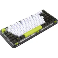 Klawiatura bezprzewodowa ASUS Jelly75 Keyboard KD201 90XB0A10-BKB050, Biała, Zielona | Sklep ITnes.pl, IT for BUSINESS