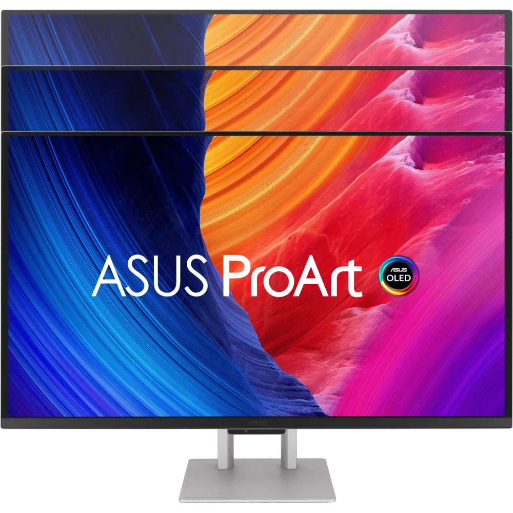 Monitor ASUS ProArt PA27UCDMR - 27"/3840x2160 (4K)/240Hz/QD-OLED/HDR/0,1 ms/Srebrny