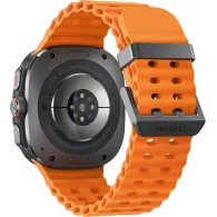 Smartwatch Samsung Galaxy Watch Ultra SM-L705FDAAEUE - 47 mm, LTE, Szary tytan, Marine Band pomarańczowy, S|M|L