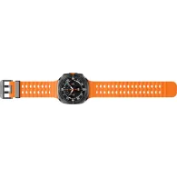 Smartwatch Samsung Galaxy Watch Ultra SM-L705FDAAEUE - 47 mm, LTE, Szary tytan, Marine Band pomarańczowy, S|M|L
