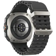 Smartwatch Samsung Galaxy Watch Ultra (2025) SM-L705FZS2EUE - 47 mm, LTE, Srebrny tytan, Marine Band ciemnoszary, S/M/L