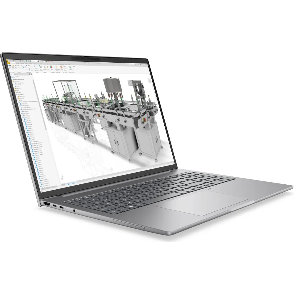 Laptop HP ZBook 8 G2i 16 DP7T3ET - Core Ultra 7 356H/16" WUXGA IPS/RAM 32GB/SSD 1TB/Srebrny/Windows 11 Pro/3 lata On-Site - zdjęcie