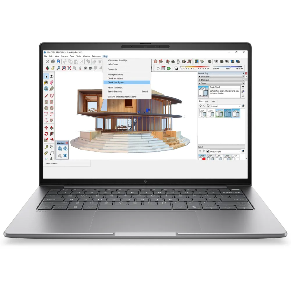Laptop HP ZBook 8 G2a 14 DP7T6ET - zdjęcie poglądowe 6