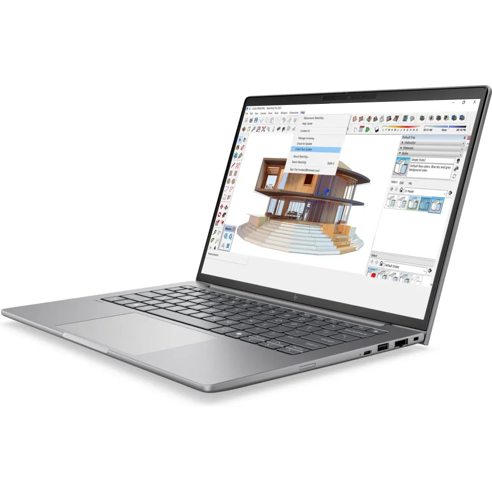Laptop HP ZBook 8 G2a 14 DP7T9ET - Ryzen AI 7 PRO 450/14" WQXGA IPS/RAM 64GB/SSD 1TB/Srebrny/Windows 11 Pro/3 lata On-Site