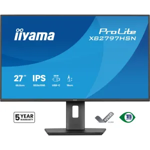 Monitor iiyama ProLite XB2797HSN-B1 - 27"/1920x1080 (Full HD)/100Hz/IPS/pivot/Czarny