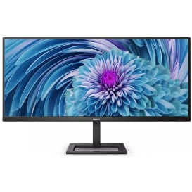 Monitor Philips 346E2LAE/00 - 34"/3440x1440 (UWQHD)/100Hz/21:9/VA/FreeSync/4 ms/USB-C/Czarny