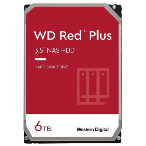 Dysk HDD 6 TB SATA 3,5" WD Red Plus WD60EFPX - zdjęcie poglądowe 1