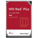 Dysk HDD 4 TB SATA 3,5" WD Red Plus WD40EFPX - 3,5"/SATA III/256 MB/5400 rpm