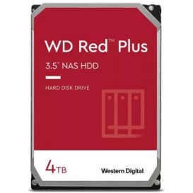 Dysk HDD 4 TB SATA 3,5" WD Red Plus WD40EFPX - 3,5"/SATA III/256 MB/5400 rpm