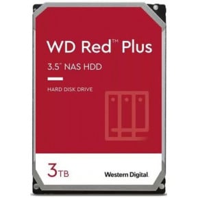 Dysk HDD 3 TB SATA 3,5" WD Red Plus WD30EFPX - zdjęcie poglądowe 1