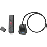 Karta sieciowa Wi-Fi 7 ASUS ROG USB-BE92 90IG09I0-MO0B00 - BE6500, USB 3.0