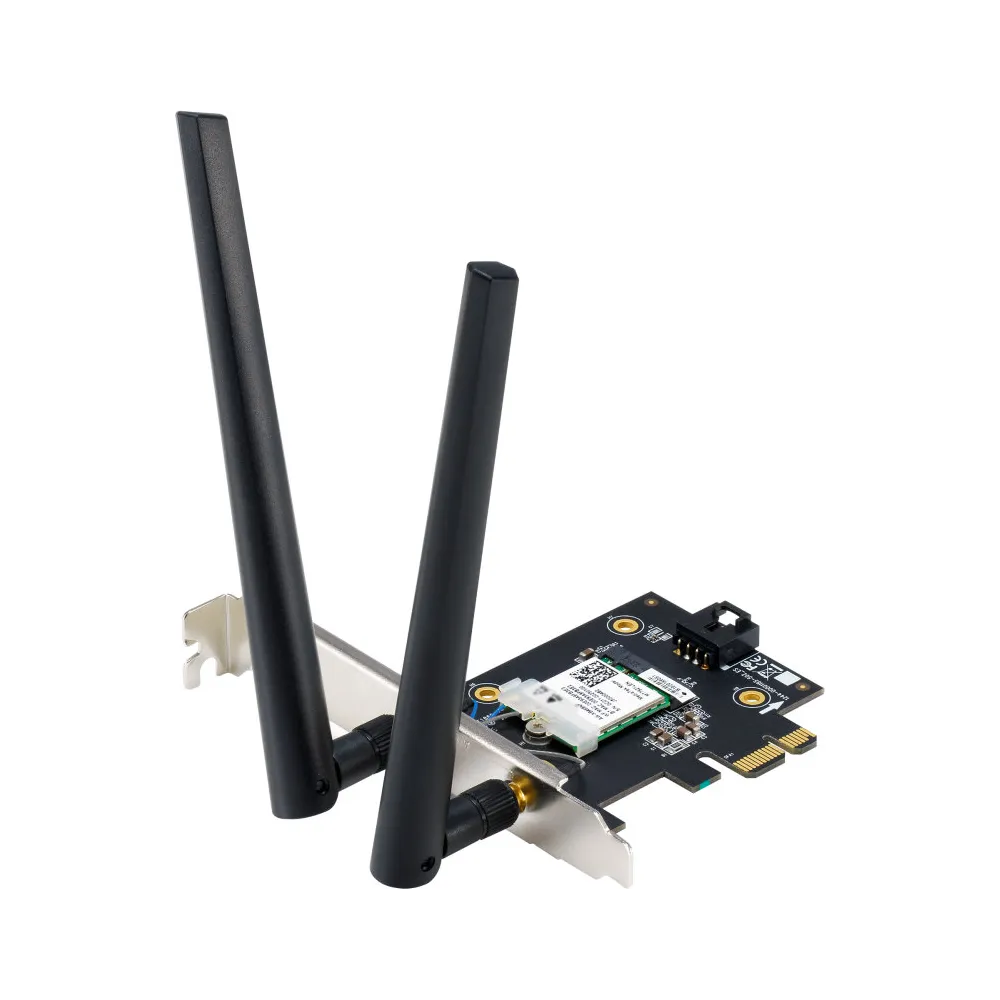 Karta sieciowa Wi-Fi ASUS PCE-BE6500 90IG09G0-MO0B00, Bluetooth 5.4, Wi-Fi 7 | Sklep ITnes.pl, IT for BUSINESS