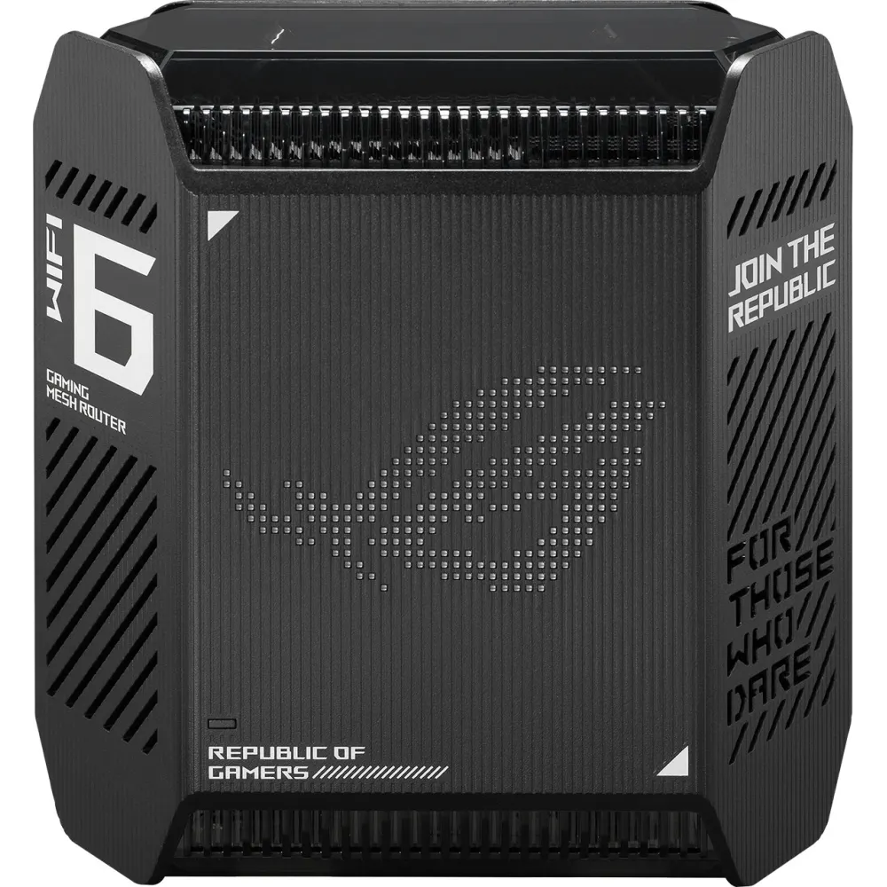 Wzmacniacz Wi-Fi ASUS ROG Rapture GT6 GT6 (1PK) BLACK AX10000 - Tri-band, Wi-Fi 6 (802.11ax), Czarny