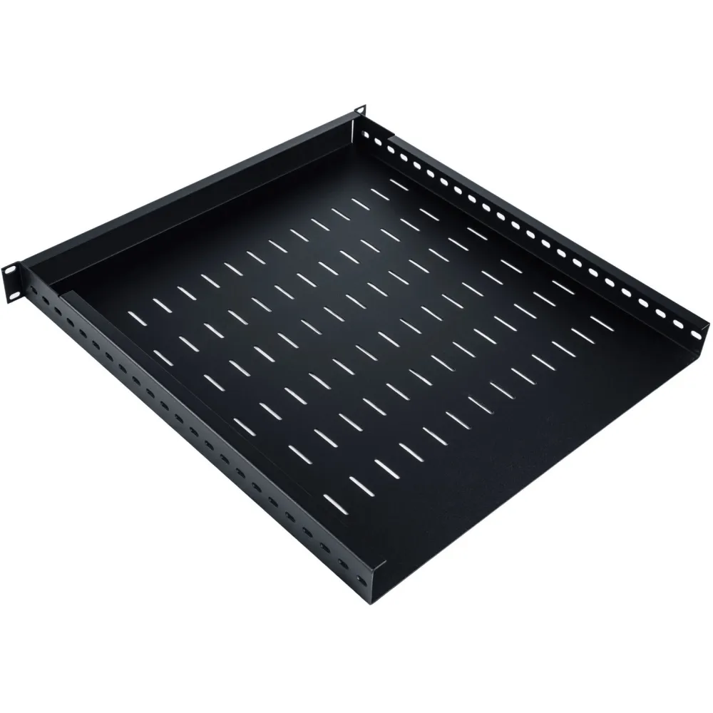 Półka do szaf 19" Digitus TN-19-5/9-1U-W-BK - udźwig do 100kg, pasuje do szaf o głębokości 500 i 900 mm