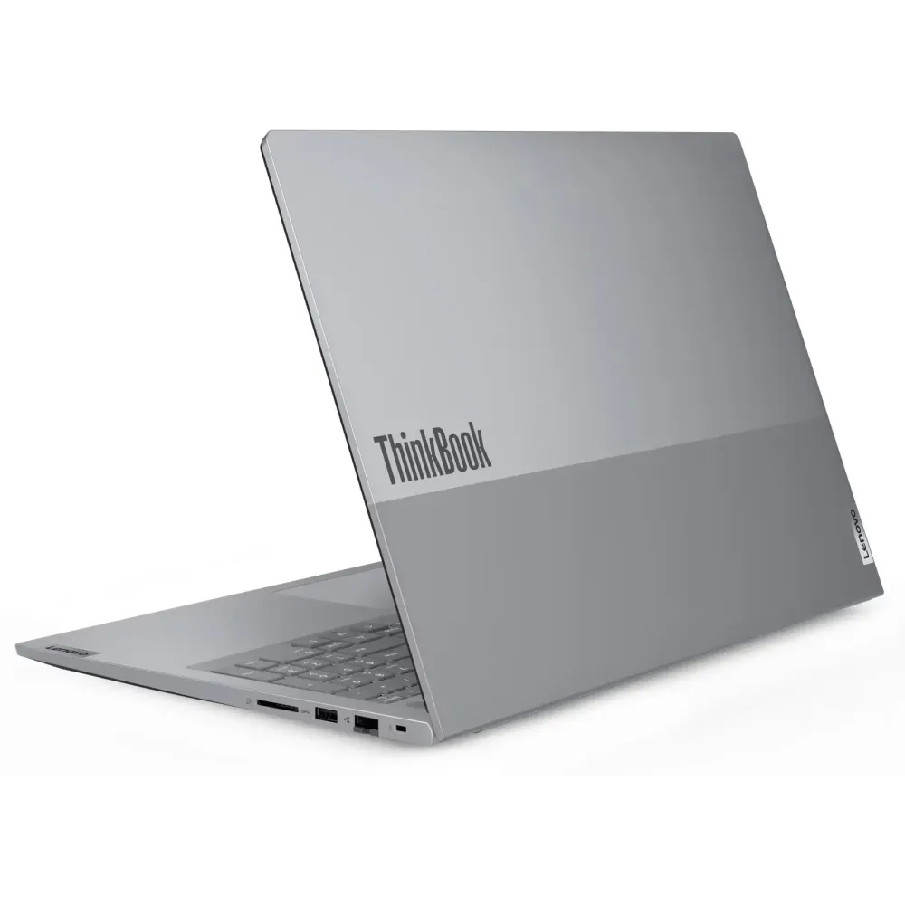 Zdjęcie produktu Laptop Lenovo ThinkBook 16 G9 IRL 21US00FNPB - Core 5 210H/16" WUXGA IPS/RAM 16GB/SSD 512GB/Szary/Windows 11 Pro/3 lata On-Site