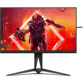 Monitor AOC AG275QZ/EU - 27"/2560x1440 (QHD)/270Hz/VA/FreeSync/HDR/0,5 ms/pivot/Czarno-czerwony